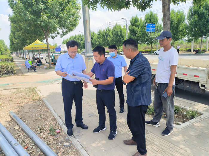 李占宾督导察看重点项目建设情况 中国财经新闻网 www.prcfe.com