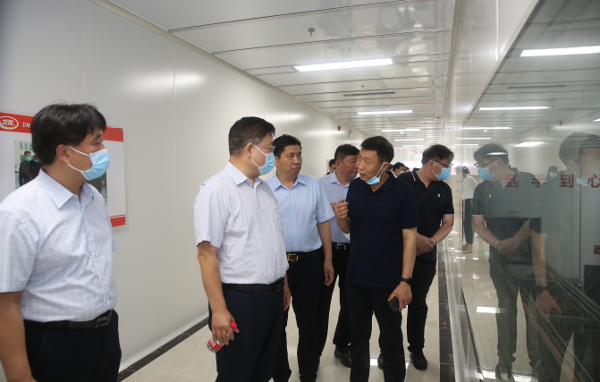 省商务厅调研组来我区参观调研 中国财经新闻网 www.prcfe.com