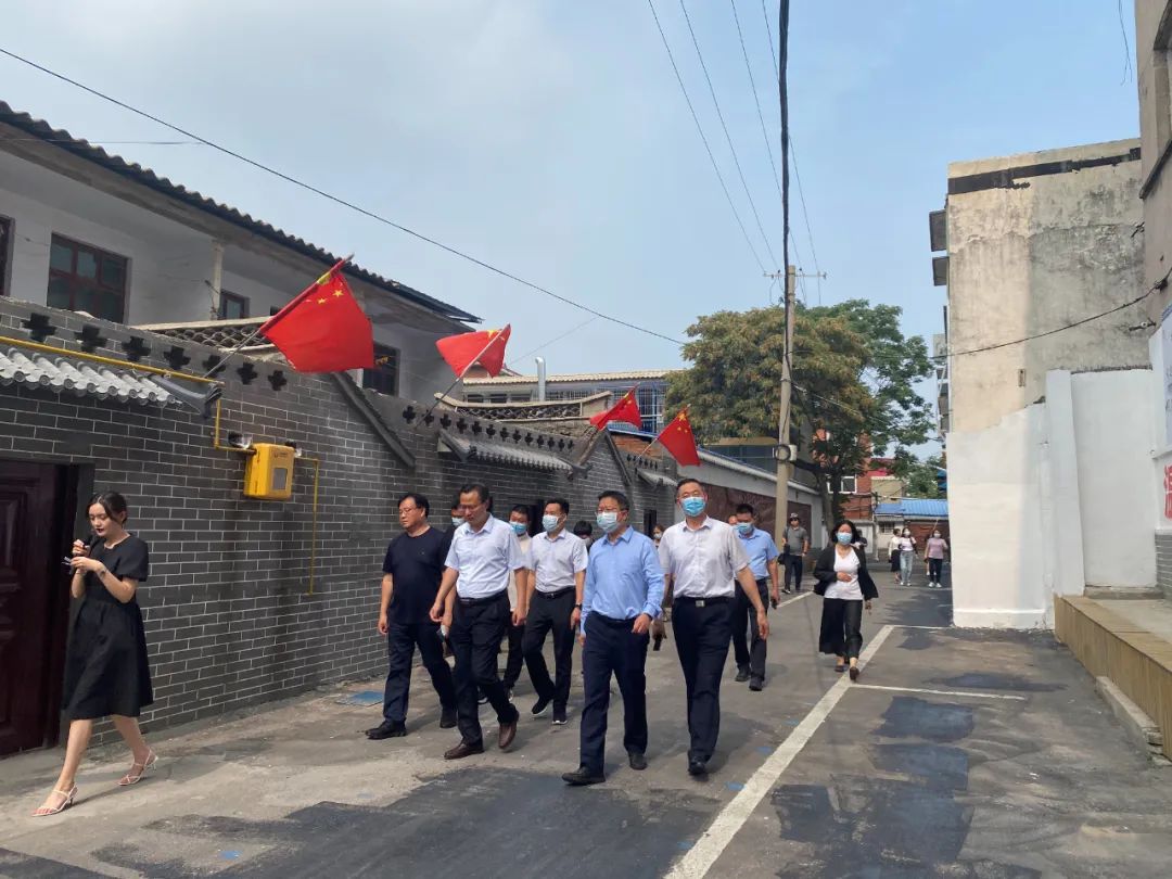 全省创建全国文明城市观摩团来郾参观交流 中国财经新闻网 www.prcfe.com