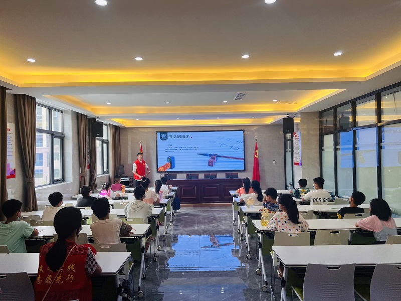 新时代文明实践站——漯河市召陵区翟庄街道燕山路社区开展硬笔书法培训活动 中国财经新闻网 www.prcfe.com
