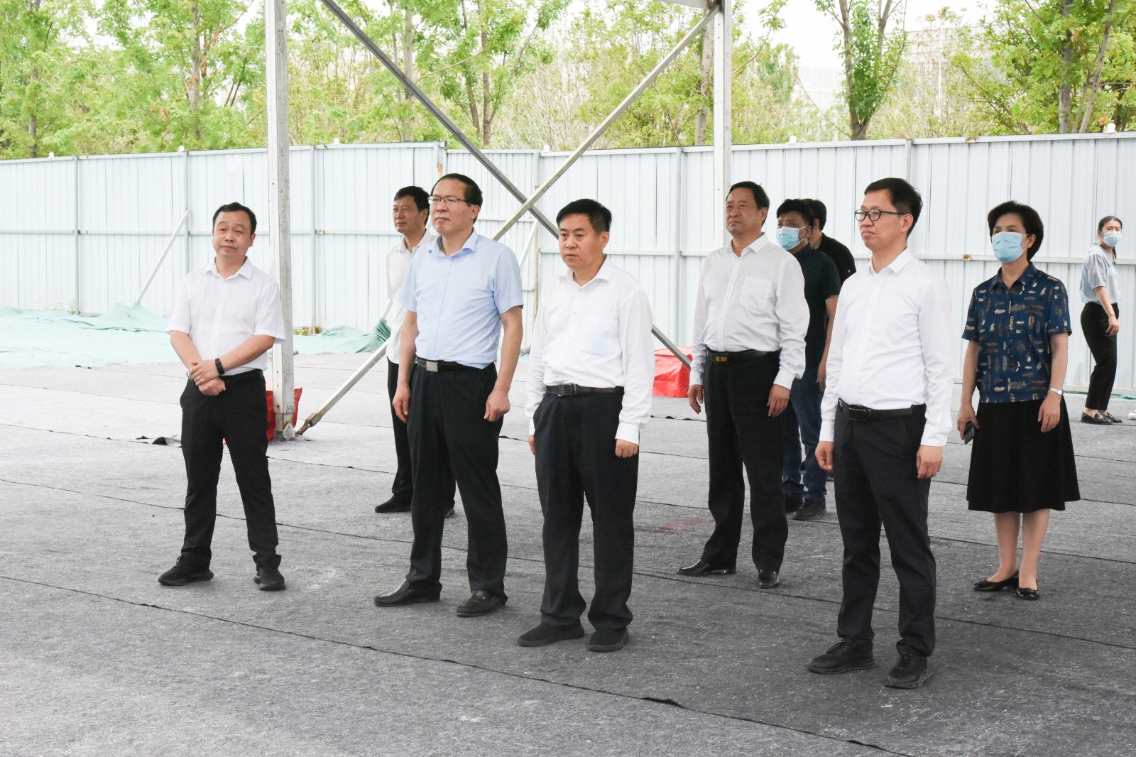 项目建设势如虹 城市更新热潮涌 ——市长王智慧带领全市第二观摩组深入高新区实地观摩 中国财经新闻网 www.prcfe.com