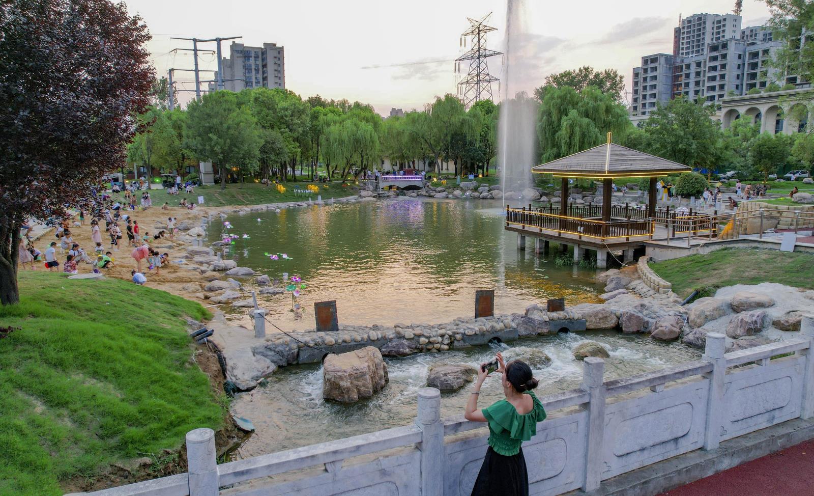 漯河：汾河水系综合治理工程通水开园 中国财经新闻网 www.prcfe.com
