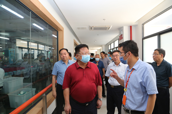 市人大常委会副主任邵成山来区调研工作 中国财经新闻网 www.prcfe.com