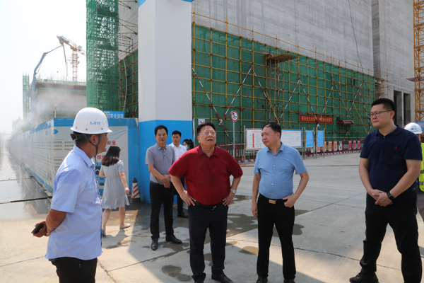 市人大常委会副主任邵成山来区调研工作 中国财经新闻网 www.prcfe.com