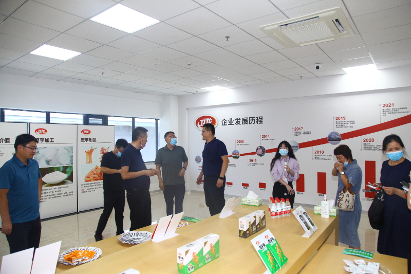 许昌魏都区先进制造业开发区一行来区调研考察 中国财经新闻网 www.prcfe.com