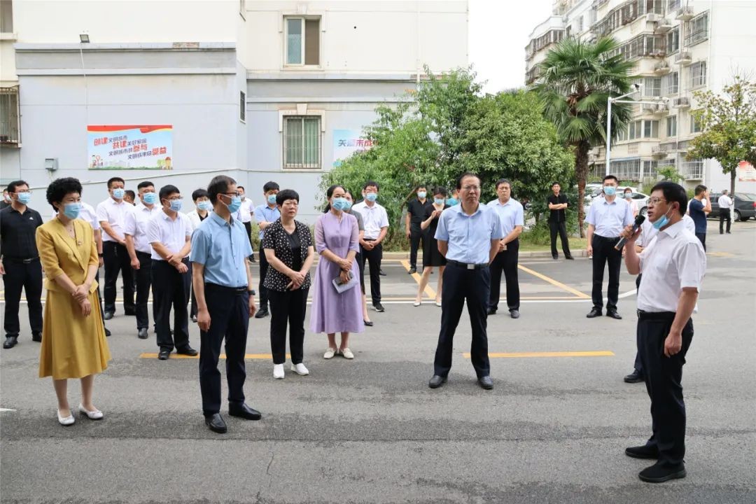 市观摩组深入高新区观摩常态化创文工作 中国财经新闻网 www.prcfe.com