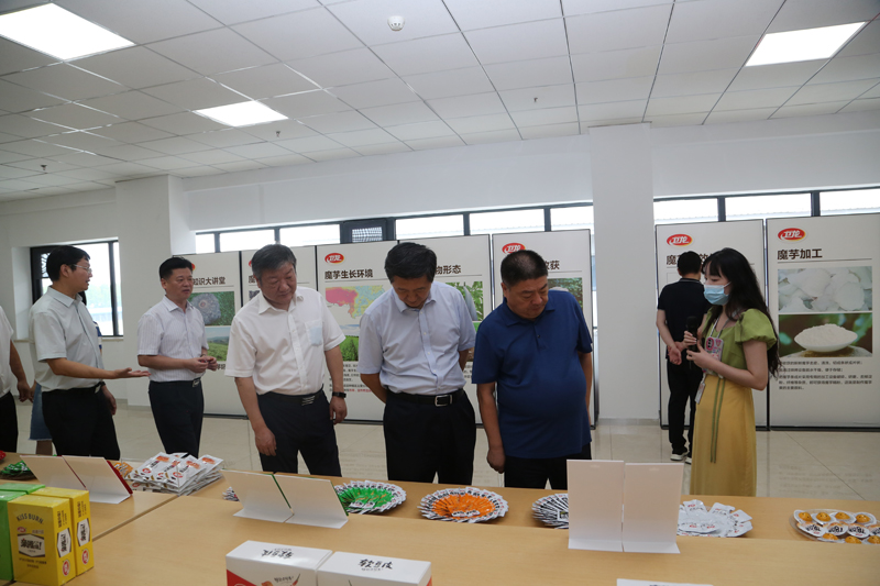 省粮食和物资储备局领导莅临我区调研工作 中国财经新闻网 www.prcfe.com