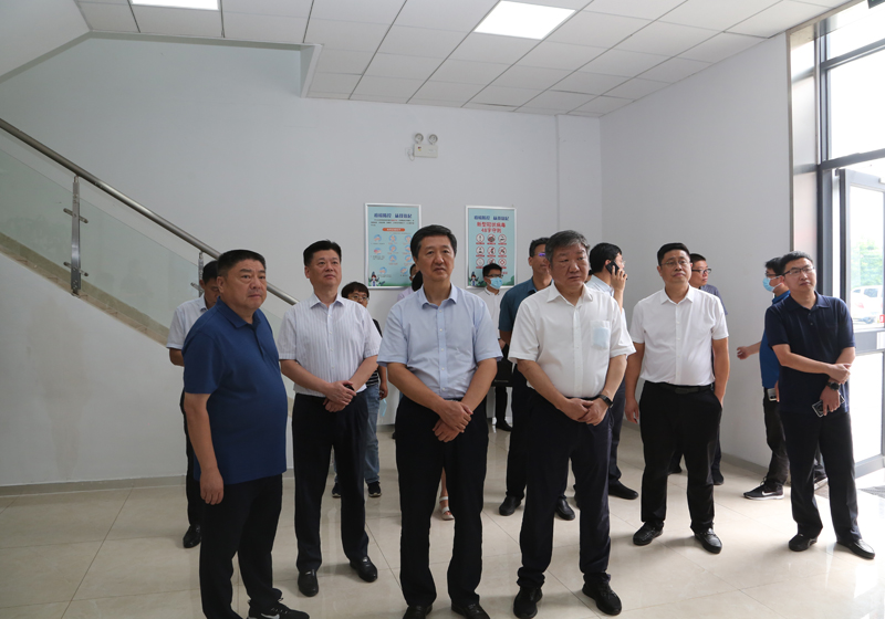 省粮食和物资储备局领导莅临我区调研工作 中国财经新闻网 www.prcfe.com