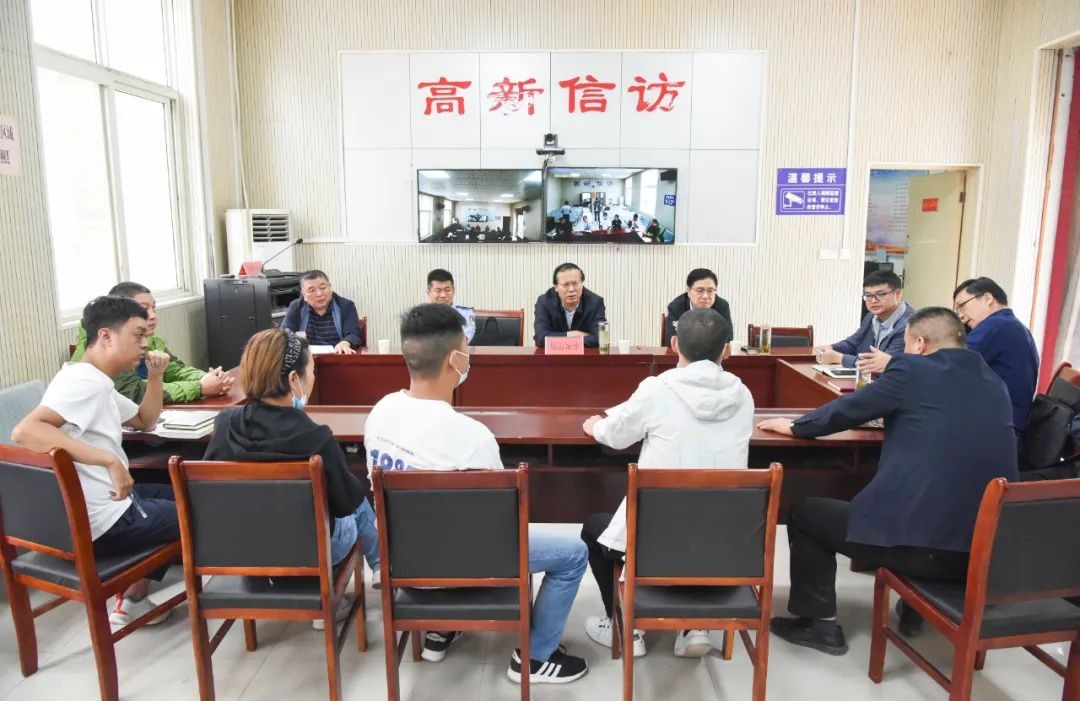 周天龙深入高新区信访接待大厅调研 中国财经新闻网 www.prcfe.com