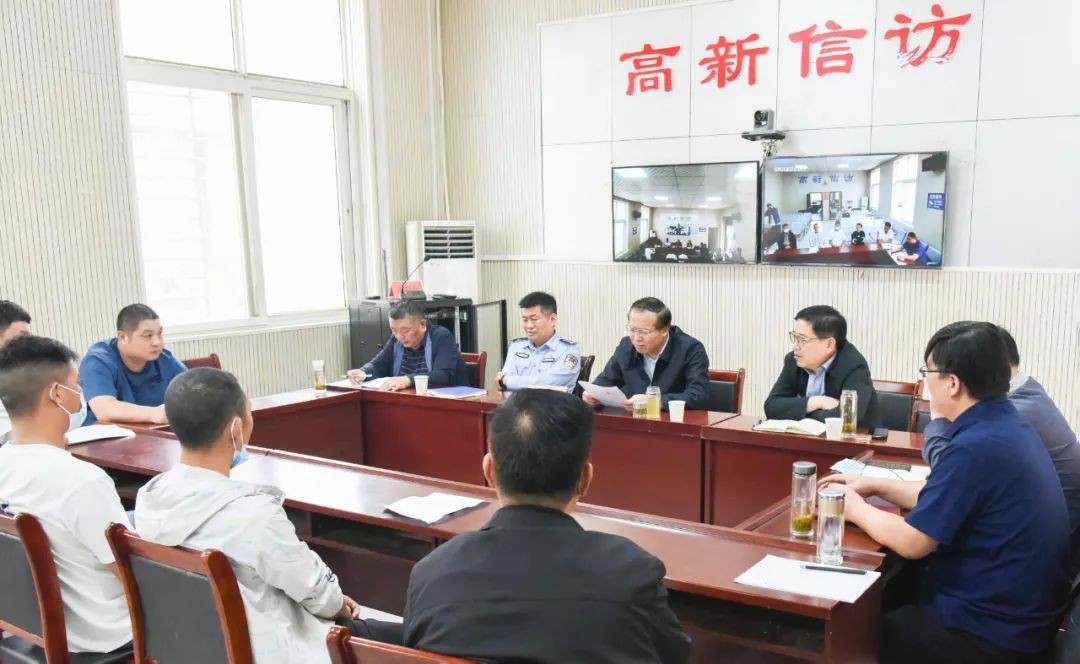 周天龙深入高新区信访接待大厅调研 中国财经新闻网 www.prcfe.com