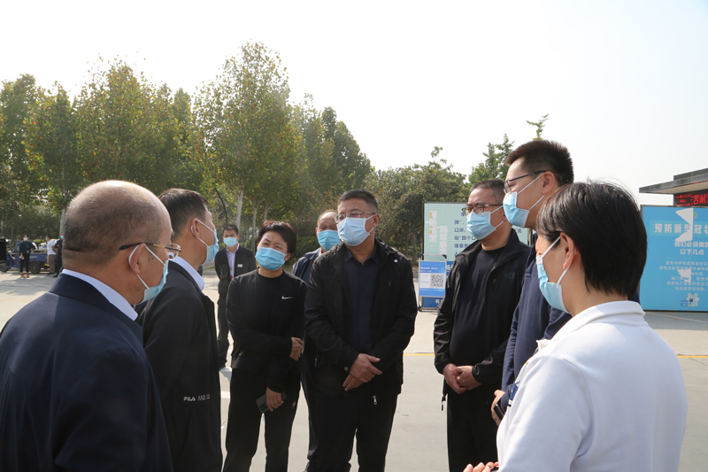 副市长周剑带队来区督导疫情防控和安全生产工作 中国财经新闻网 www.prcfe.com
