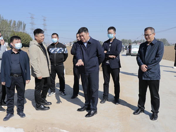 李新伟调研五虎庙灌区、高标准农田和人居环境整治、改厕工作 中国财经新闻网 www.prcfe.com