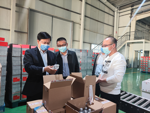 副区长赵方略深入重点企业调研疫情防控和拟签约项目 中国财经新闻网 www.prcfe.com